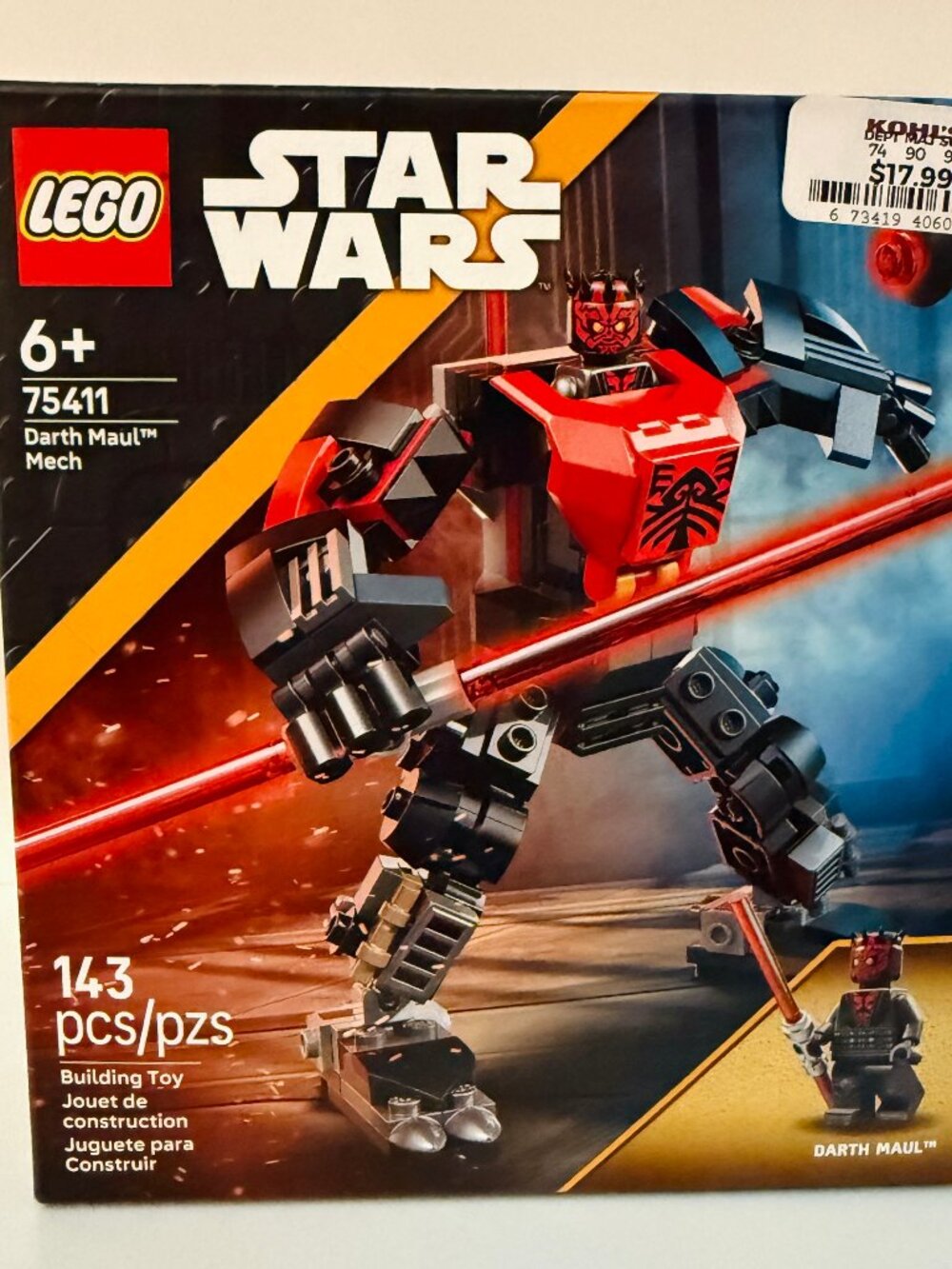 BRAND NEW NEVER OPENED! LEGO Star Wars Darth Maul Mech!